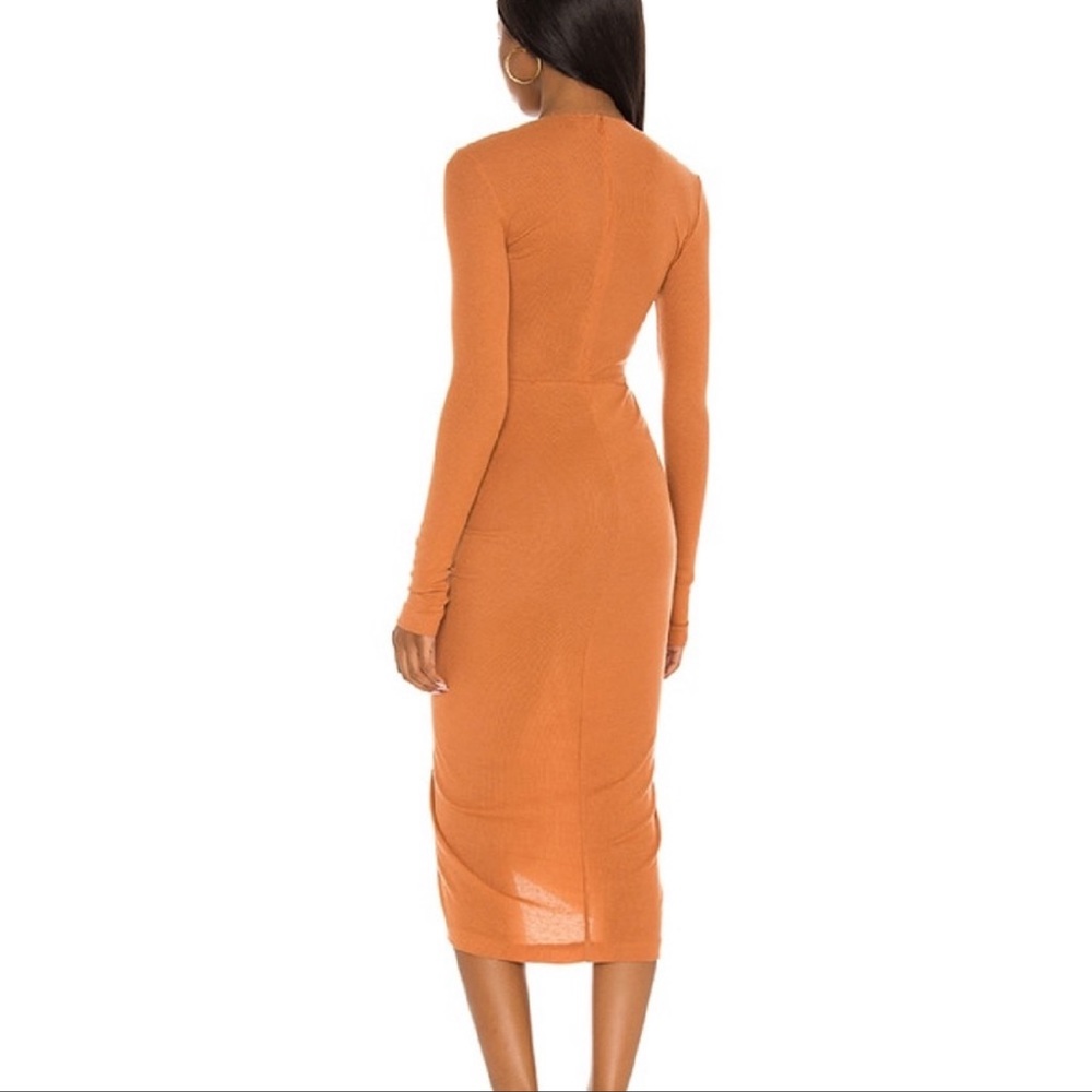Song of Style Zuri Midi Dress in dusty rose - Picture 2 of 6